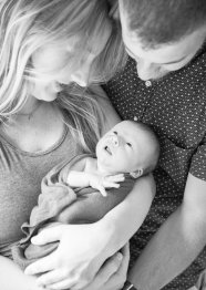 Newborn Family Photography by Leah Martin